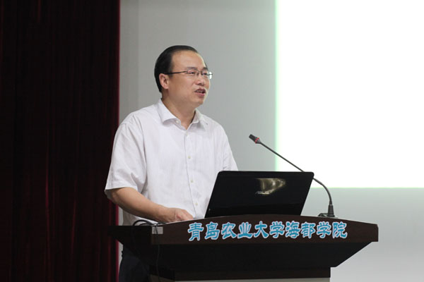 莱阳校区党工委书记、管委会主任，海都学院党委书记李明国