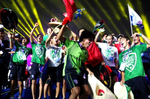 2018“哥德杯中国”世界青少年足球赛昨夜于我校开幕